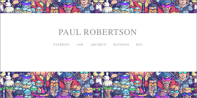 Pixel Artist Paul Robertson