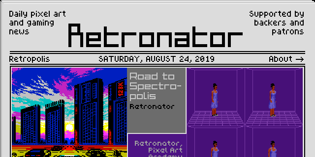 Retronator // Daily pixel art and gaming news