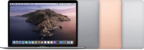 Mac Upgrade Charts - MacBook Air