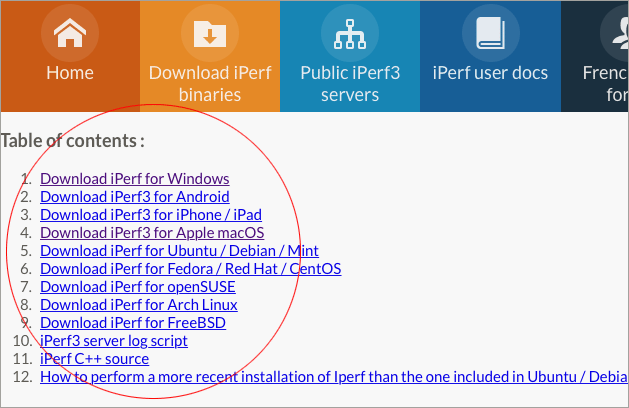 iPerf Measure Network Speed Image 2