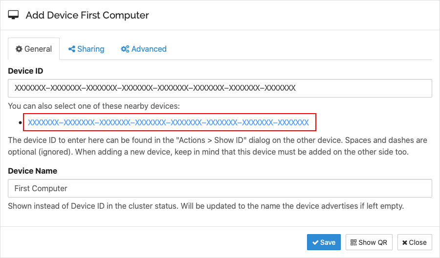 Install and Configure Syncthing - Image 23