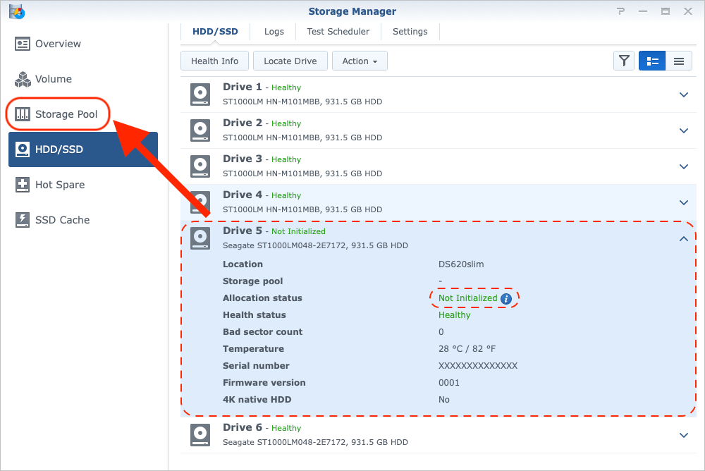 Synology DSM 6.2 Replace Drive - Image 15