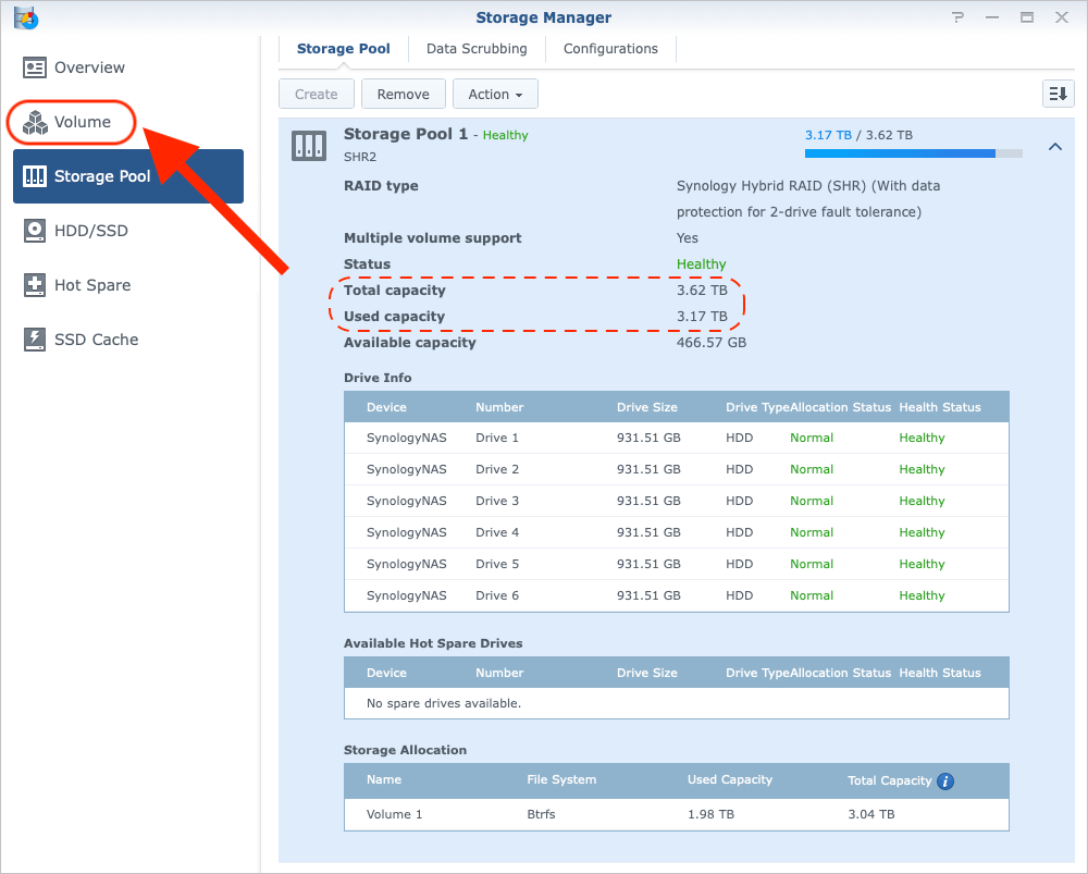 Synology DSM 6.2 Replace Drive - Image 24