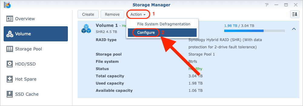 Synology DSM 6.2 Replace Drive - Image 25