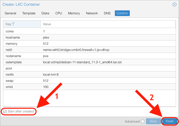 Plex in Proxmox LXC Container - Image 12