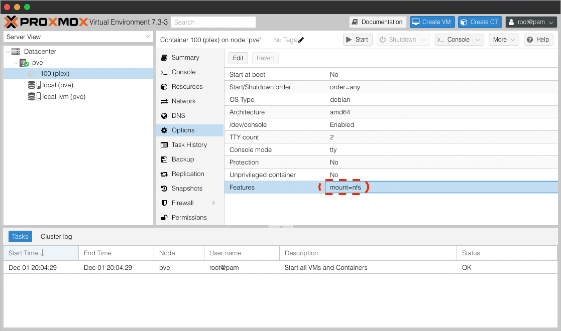 Plex in Proxmox LXC Container - Image 47