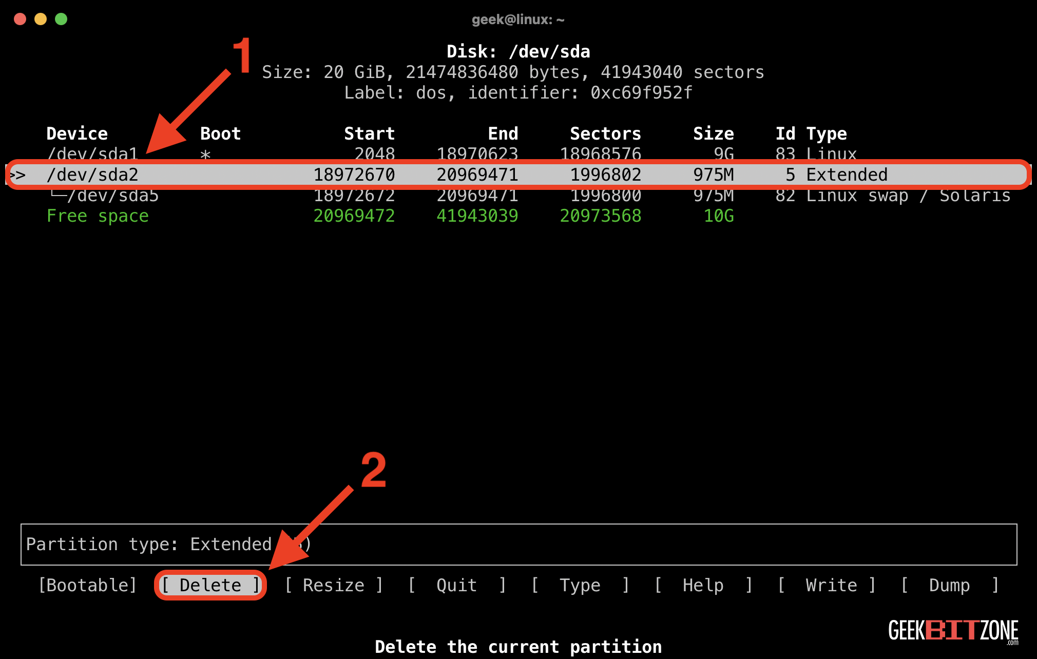 Proxmox Change Linux Partition Size Image 11