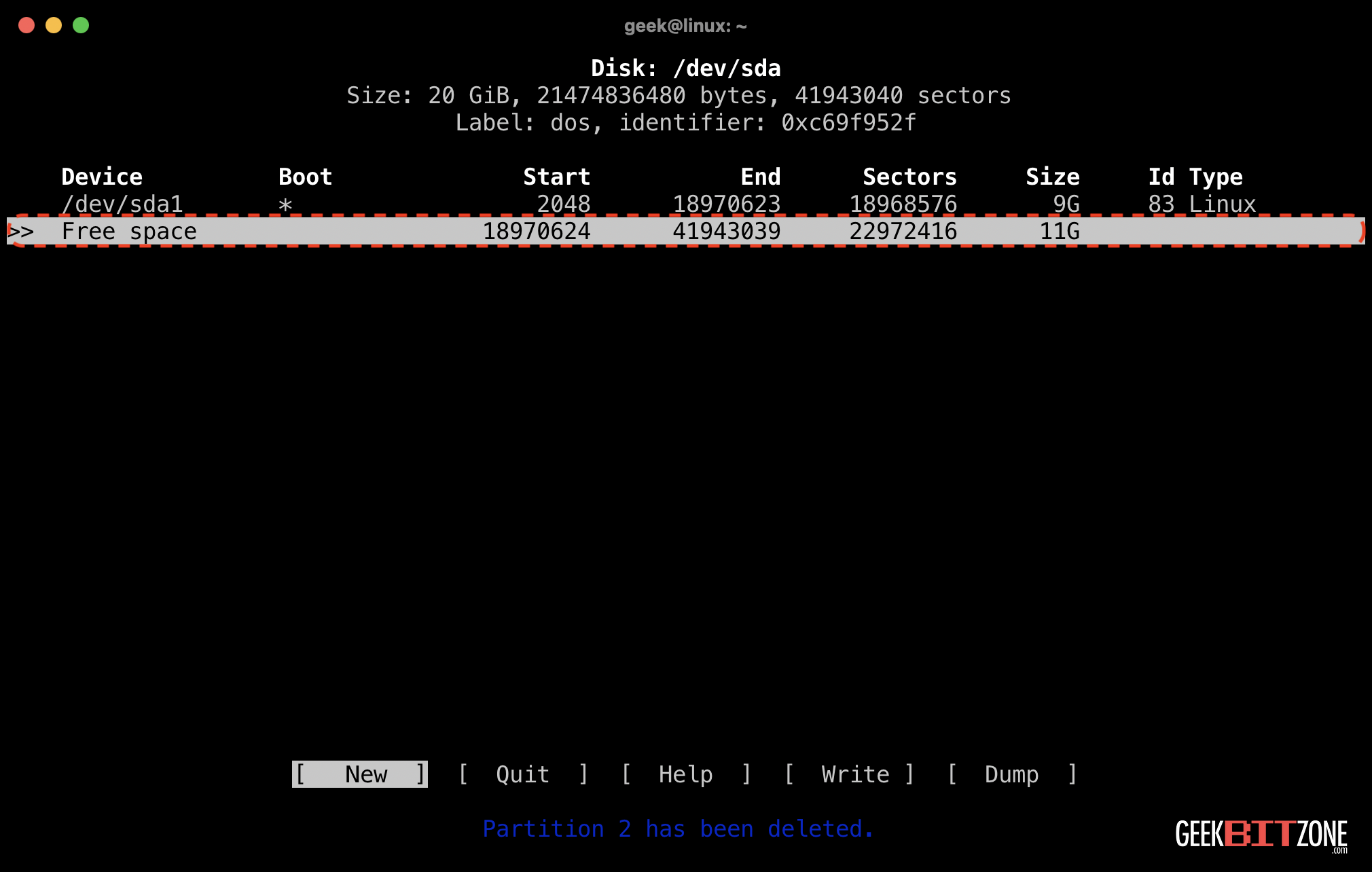 Proxmox Change Linux Partition Size Image 12