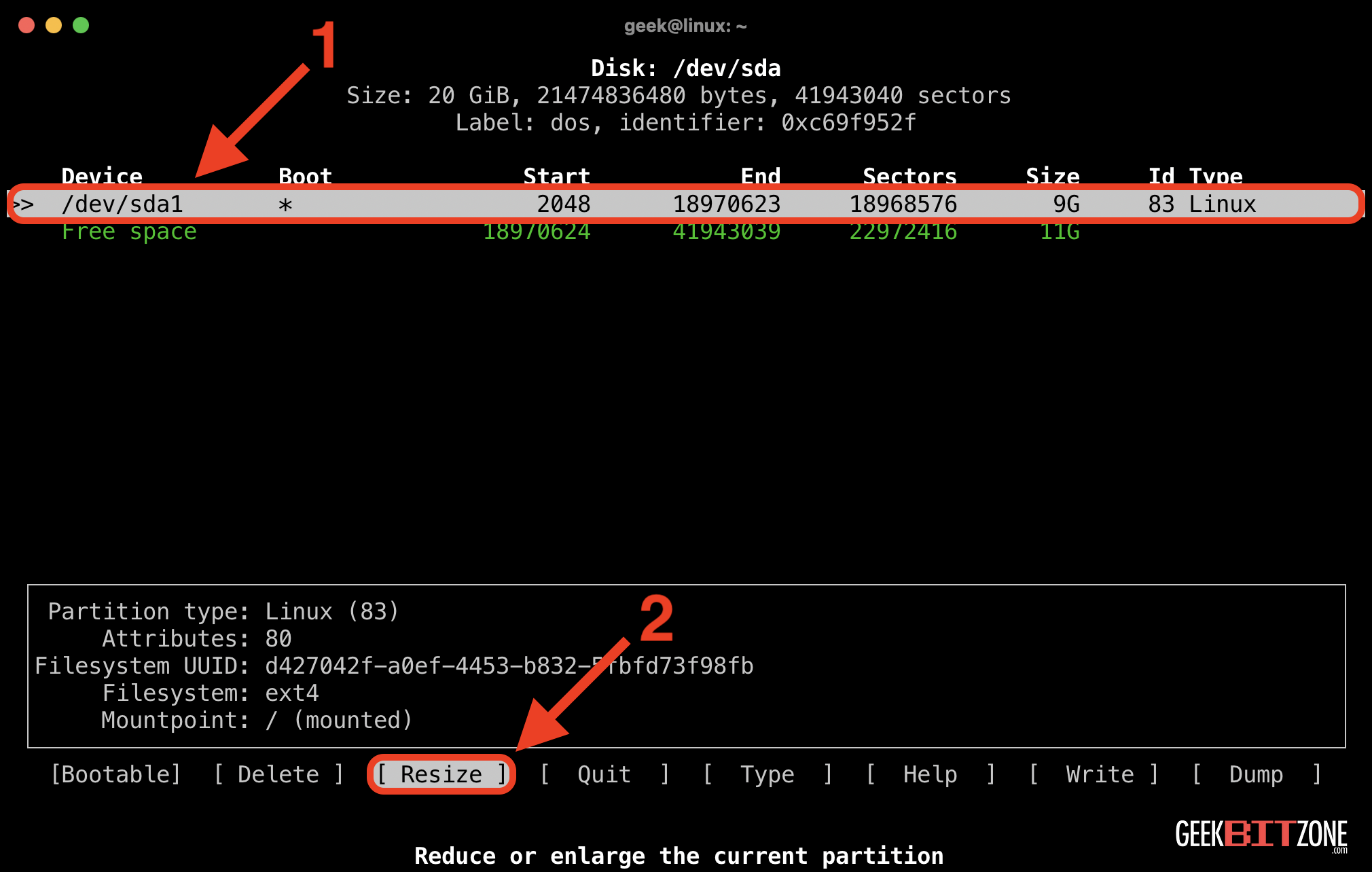 Proxmox Change Linux Partition Size Image 13