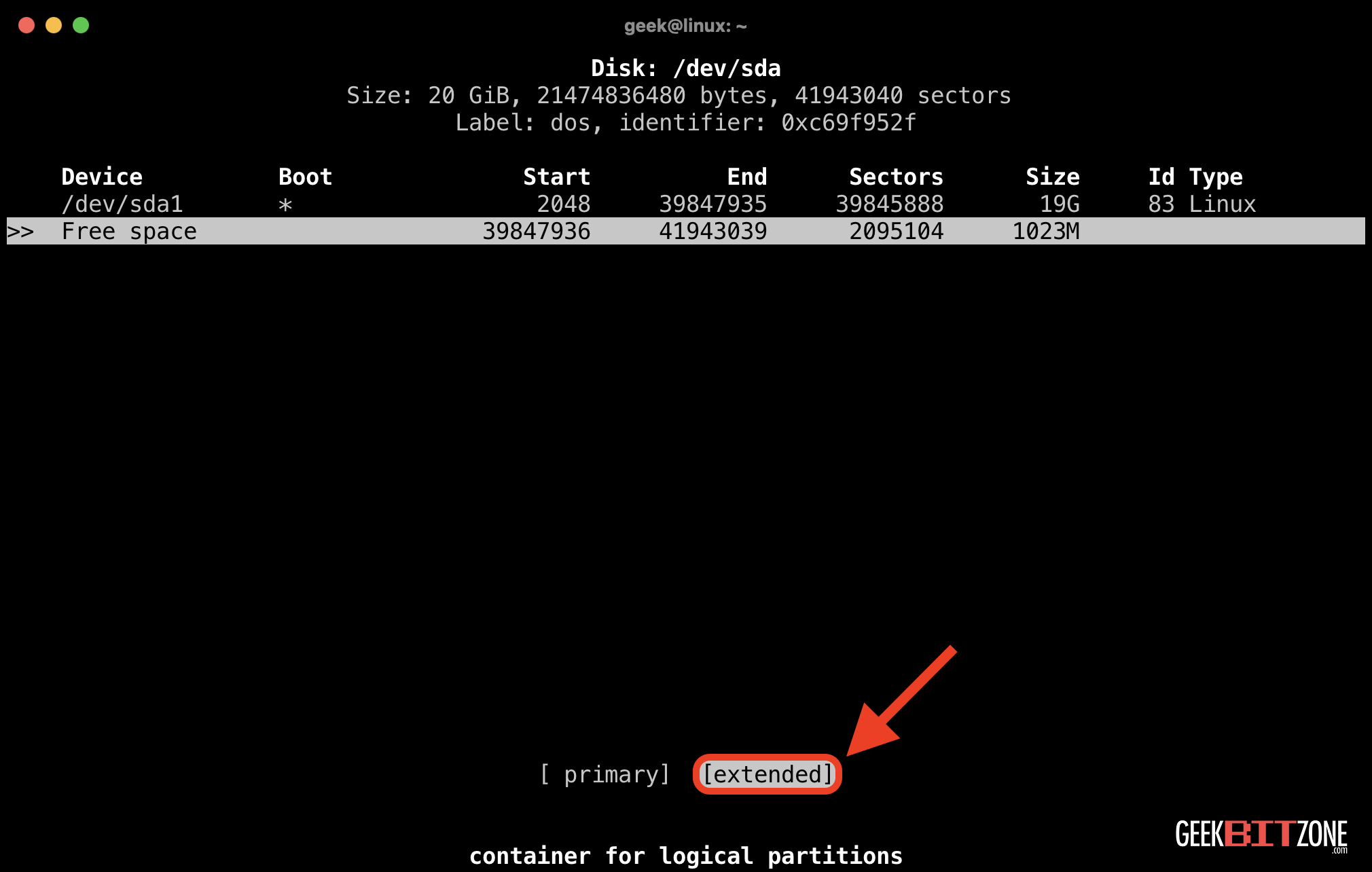 Proxmox Change Linux Partition Size Image 19