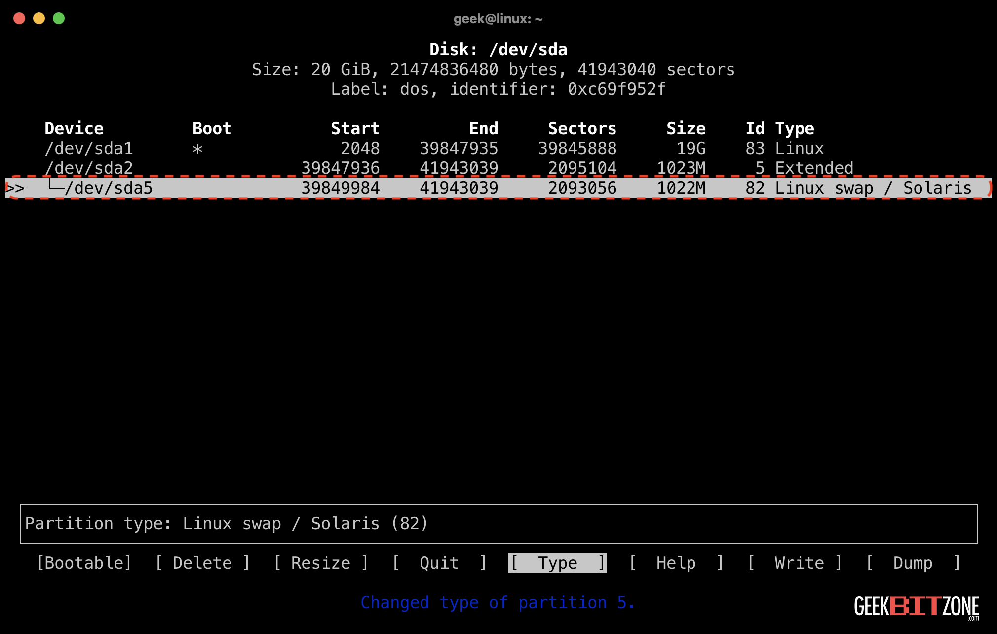 Proxmox Change Linux Partition Size Image 25