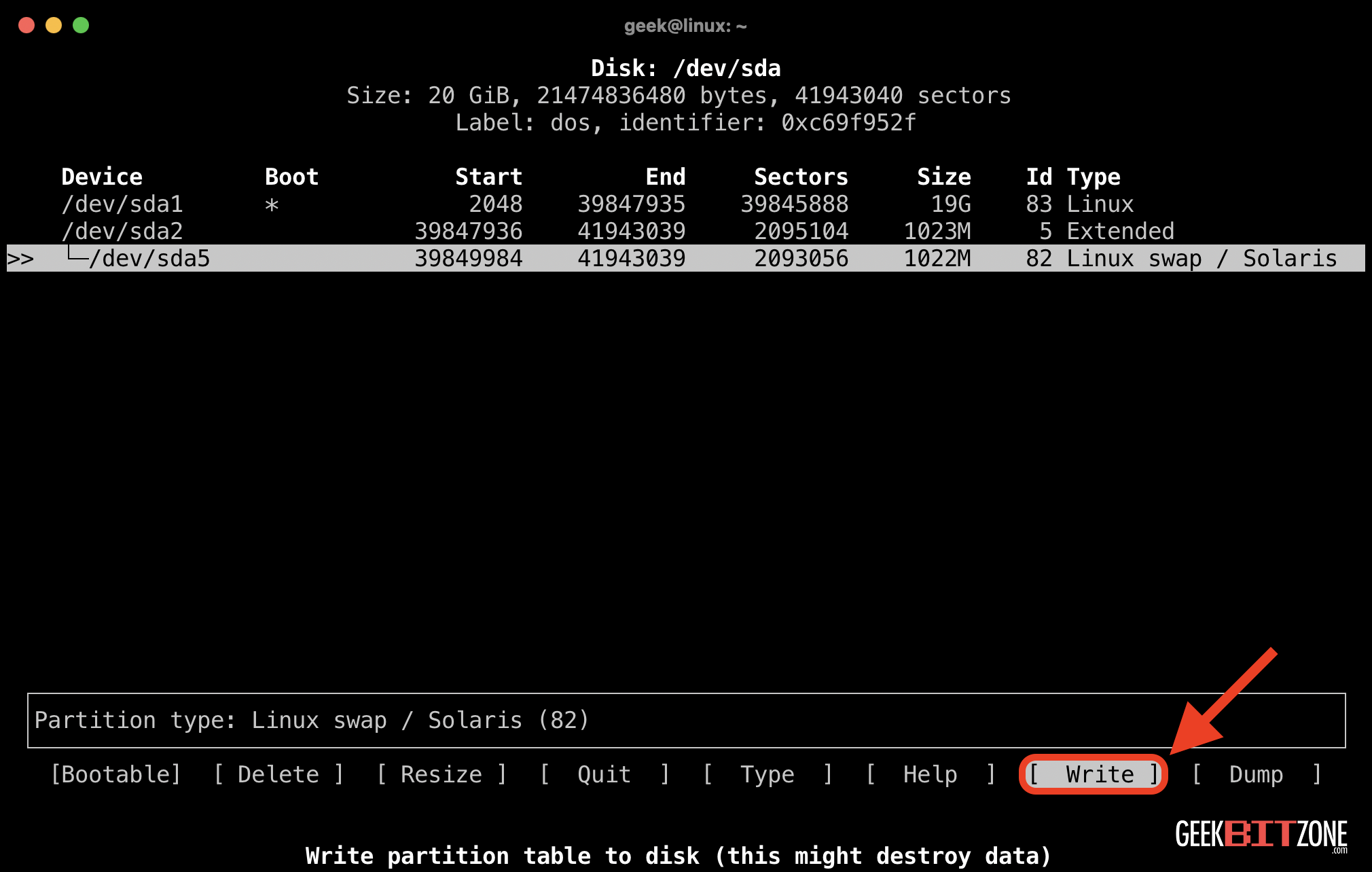 Proxmox Change Linux Partition Size Image 26